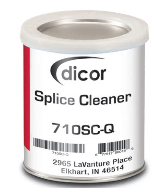 710SC-Q – DICOR CORP Rubber Roof Cleaner, Use Before Applying Seam Cement To Prepare RV Roof Surface 1 Quart Can Sing...